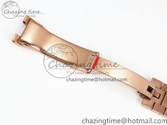 Good Copy Rolex Watches Edition RG on TWSF 36 Diamonds Diamonds Date Bezel Day SmartChoice Green 1608 Best Dial Roman RG A Bracelet 0114